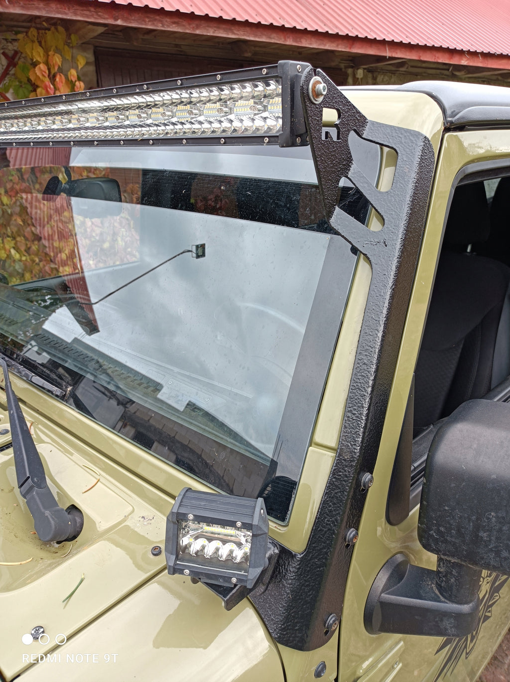 Kombi-Halterung 52" LED-Bar & Zusatzscheinwerfer – Jeep Wrangler JK JKU