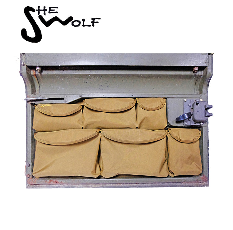 Türablage für die vordere Seite, passend für Land Rover Defender 90-110 Serie