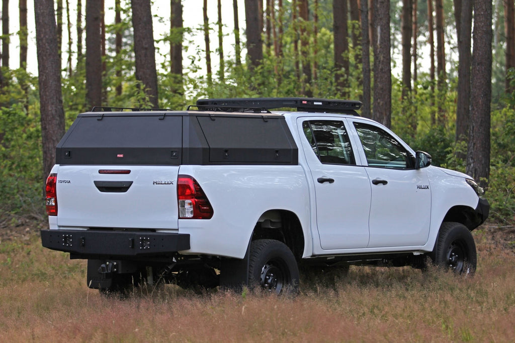 Steel Rear Bumper Toyota Hilux 8 Revo