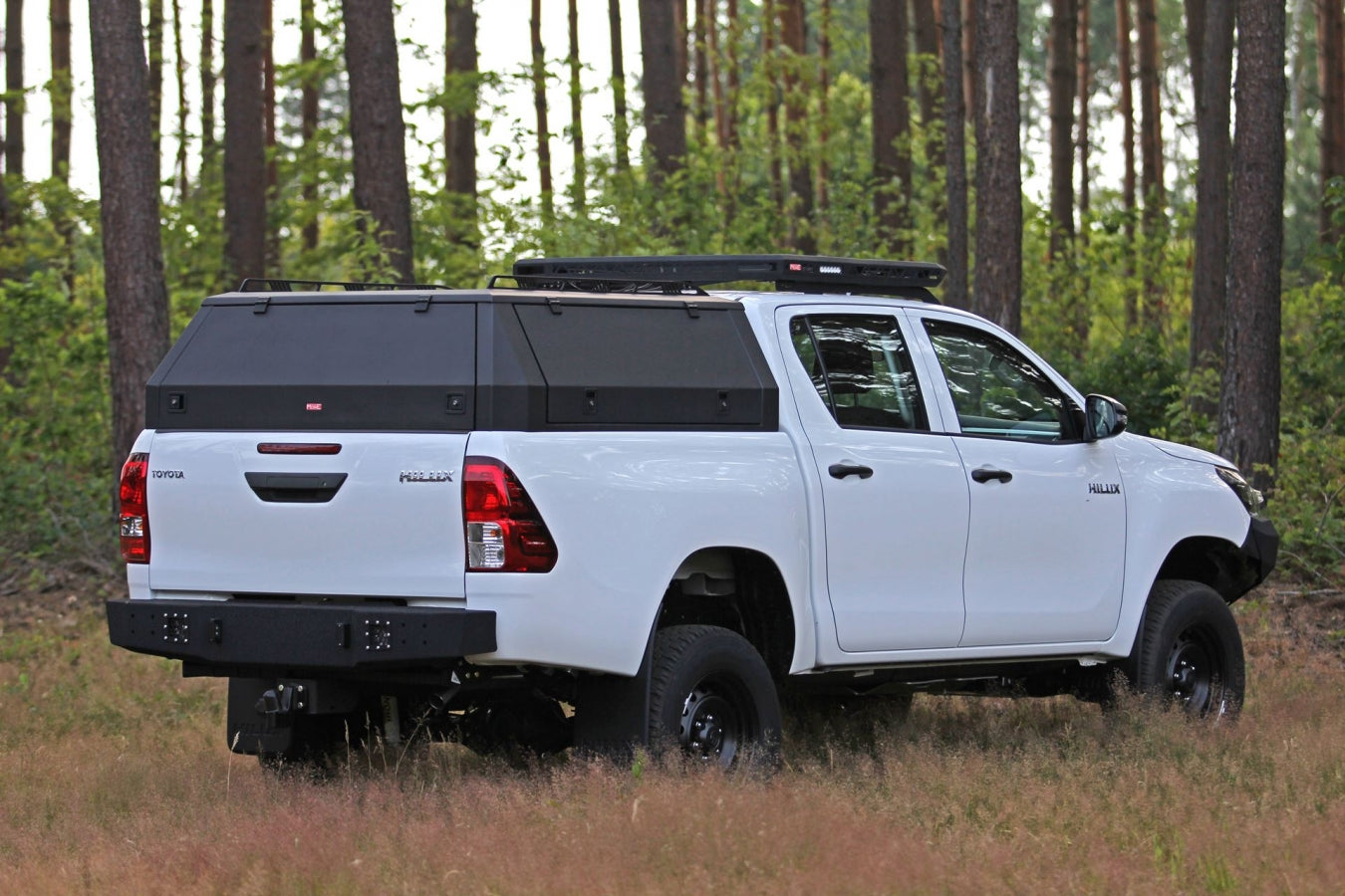 Steel Rear Bumper Toyota Hilux 8 Revo