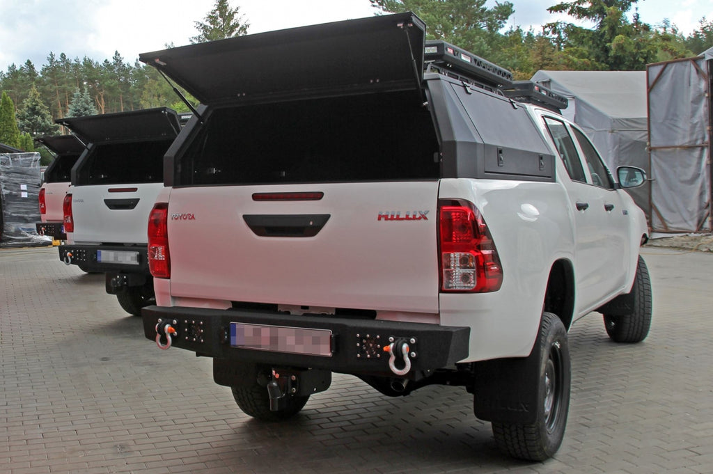Steel Rear Bumper Toyota Hilux 8 Revo