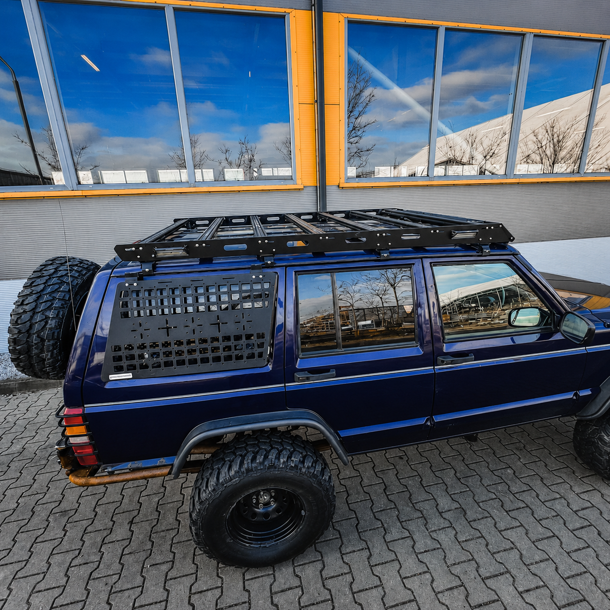 Low-Profile Roof Rack for Jeep Cherokee XJ