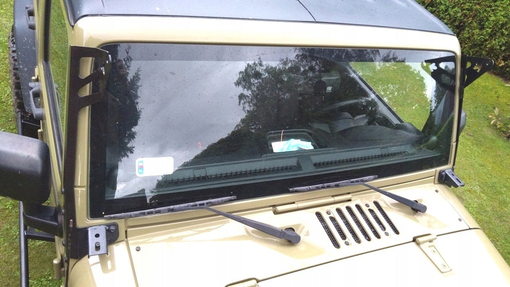 Kombi-Halterung 52" LED-Bar & Zusatzscheinwerfer – Jeep Wrangler JK JKU