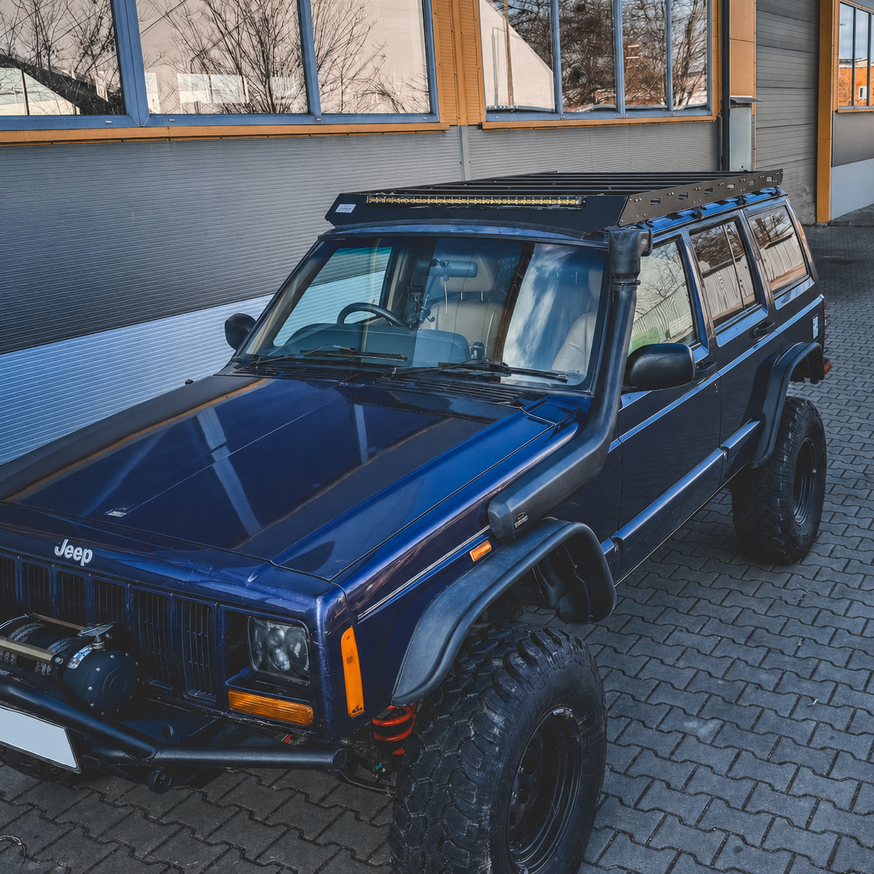 Low-Profile Roof Rack for Jeep Cherokee XJ