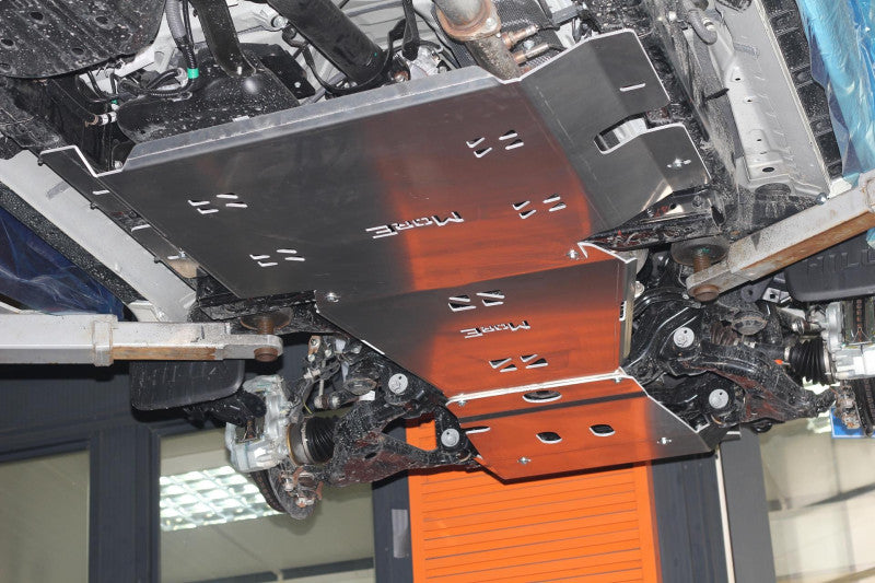 Aluminium Unterfahrschutz Getriebe Toyota Hilux 8 Revo
