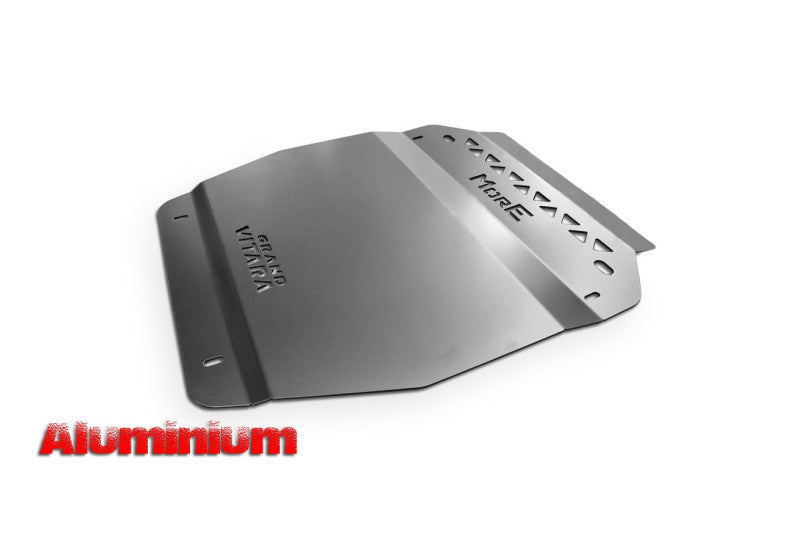 Aluminium Unterfahrschutz Suzuki Grand Vitara 2 JT 05-08 mit Seilwindenstoßstange