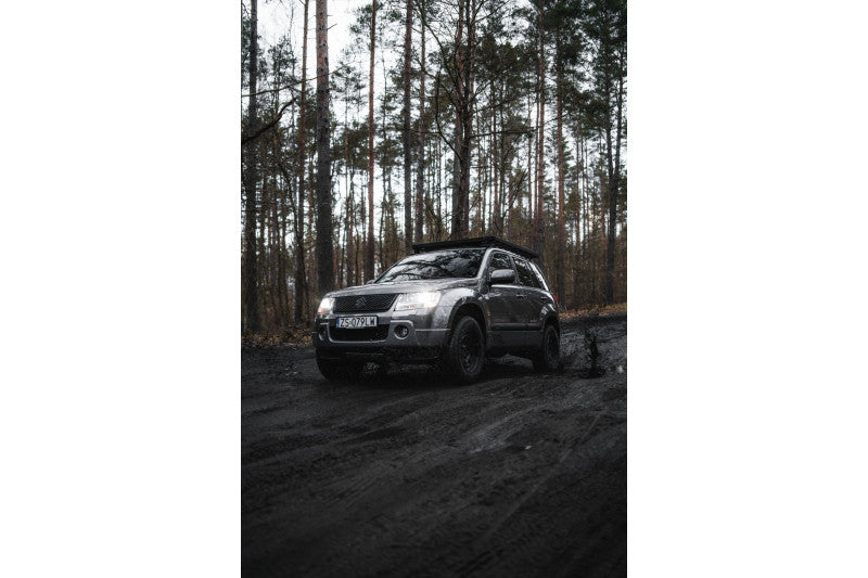 Aluminium Unterfahrschutz verlängert Motor, Kühler & Lenkung Suzuki Grand Vitara II JT
