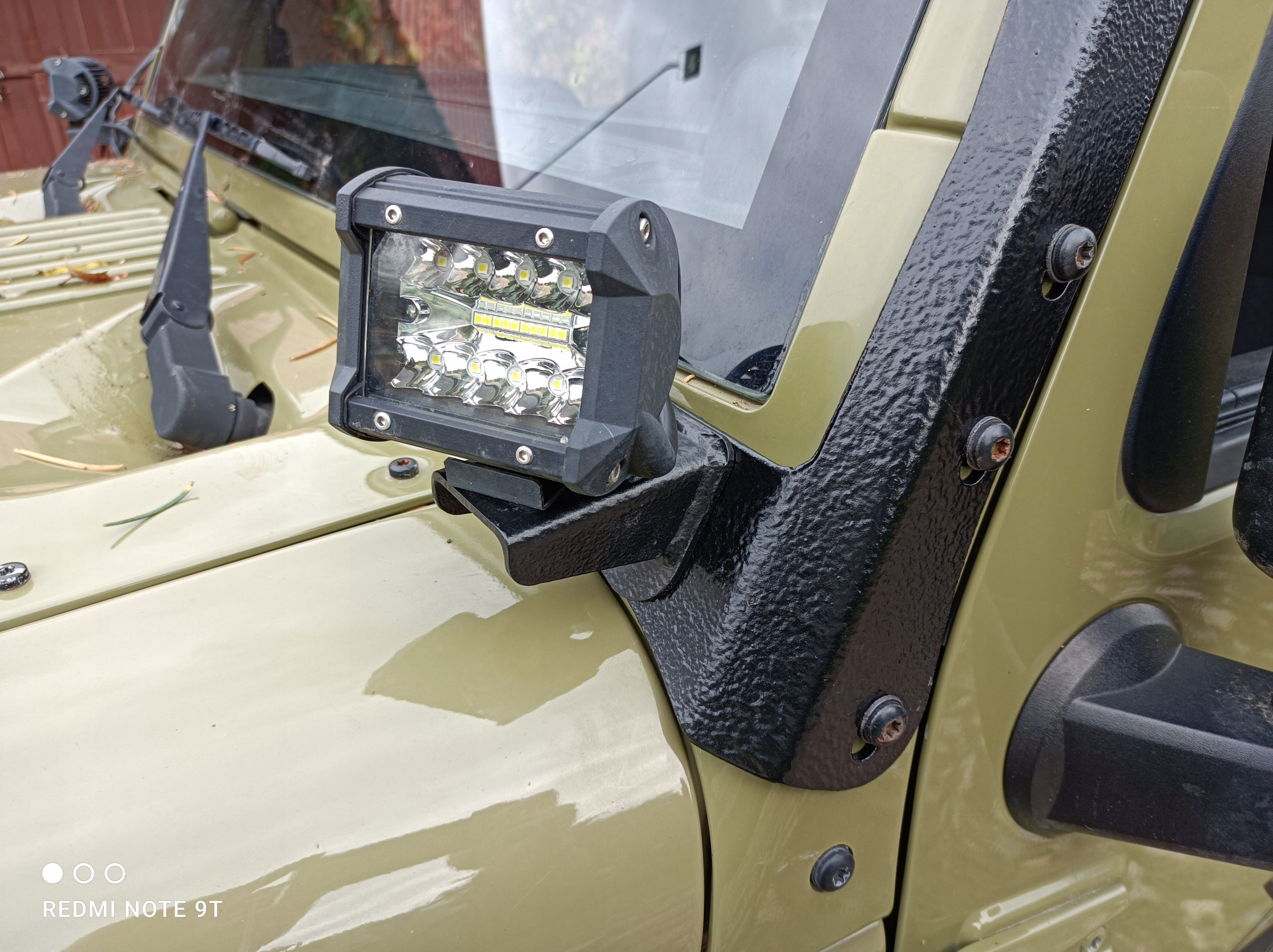 Kombi-Halterung 52" LED-Bar & Zusatzscheinwerfer – Jeep Wrangler JK JKU
