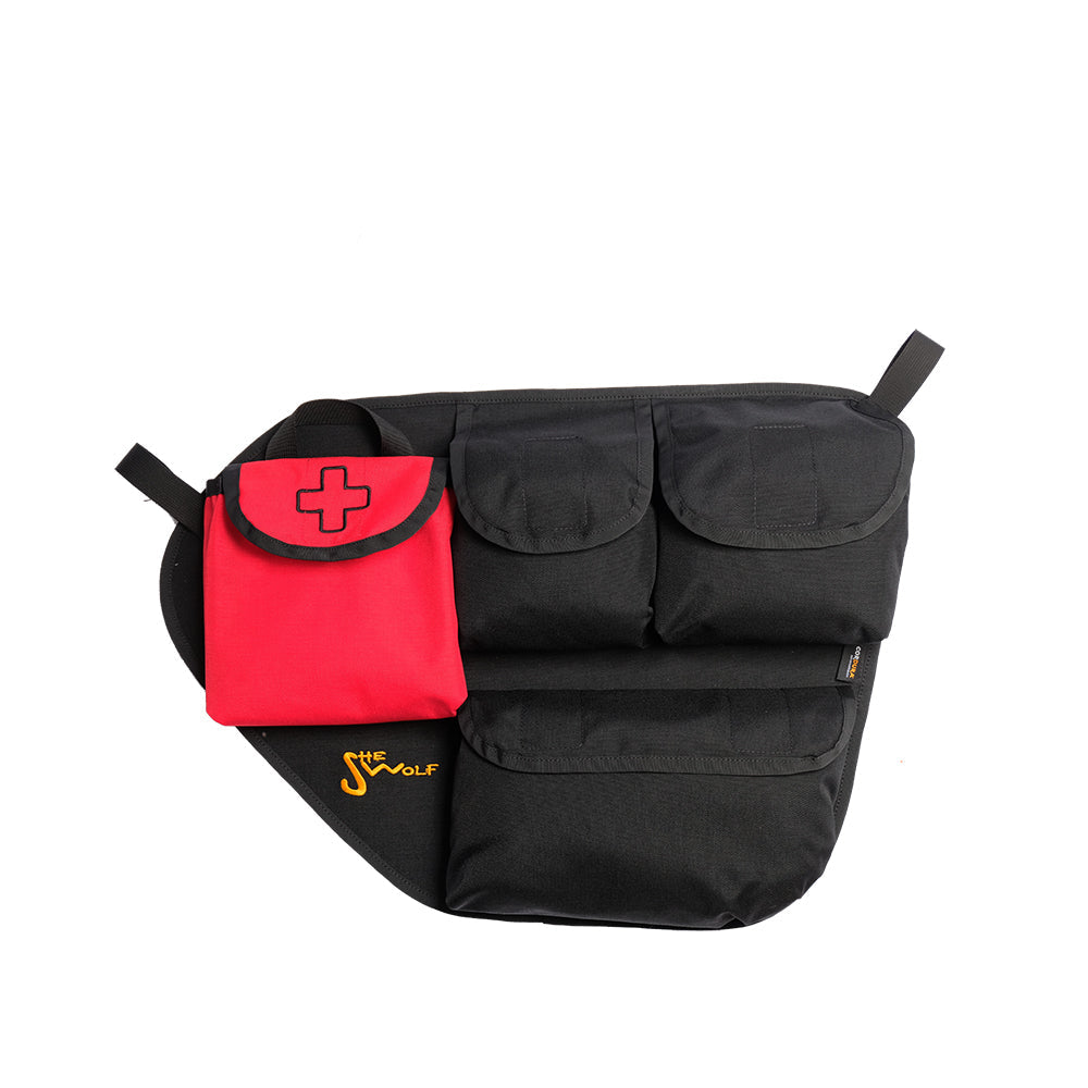 Window organizer for Toyota Land Cruiser J150 side window organizer with removable pocket