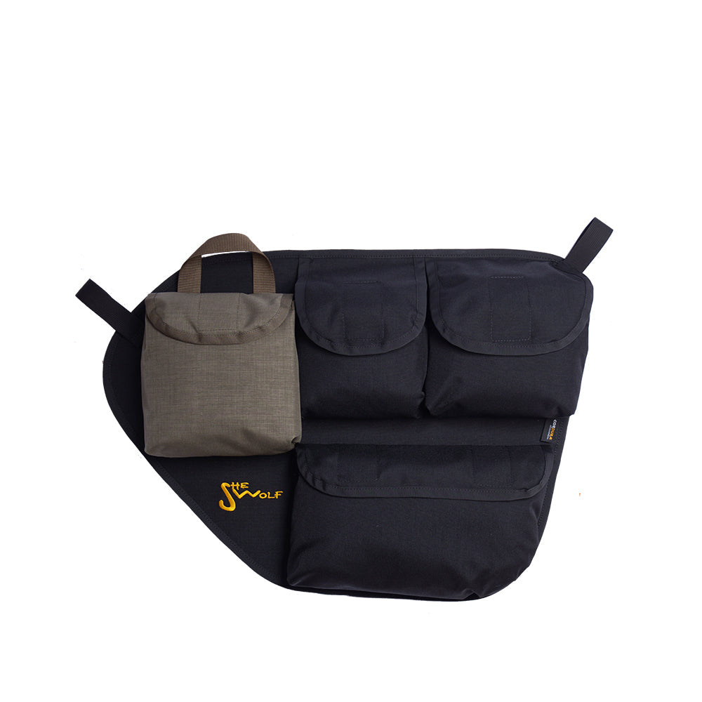 Window organizer for Toyota Land Cruiser J150 side window organizer with removable pocket