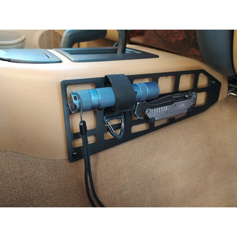 Center console Molle panel Jeep Cherokee XJ