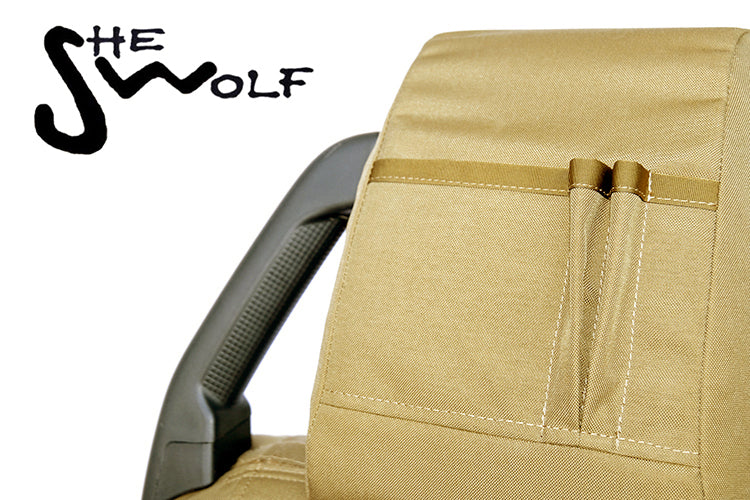 Seat covers – Organizer set for the front of the Land Rover Discovery 3