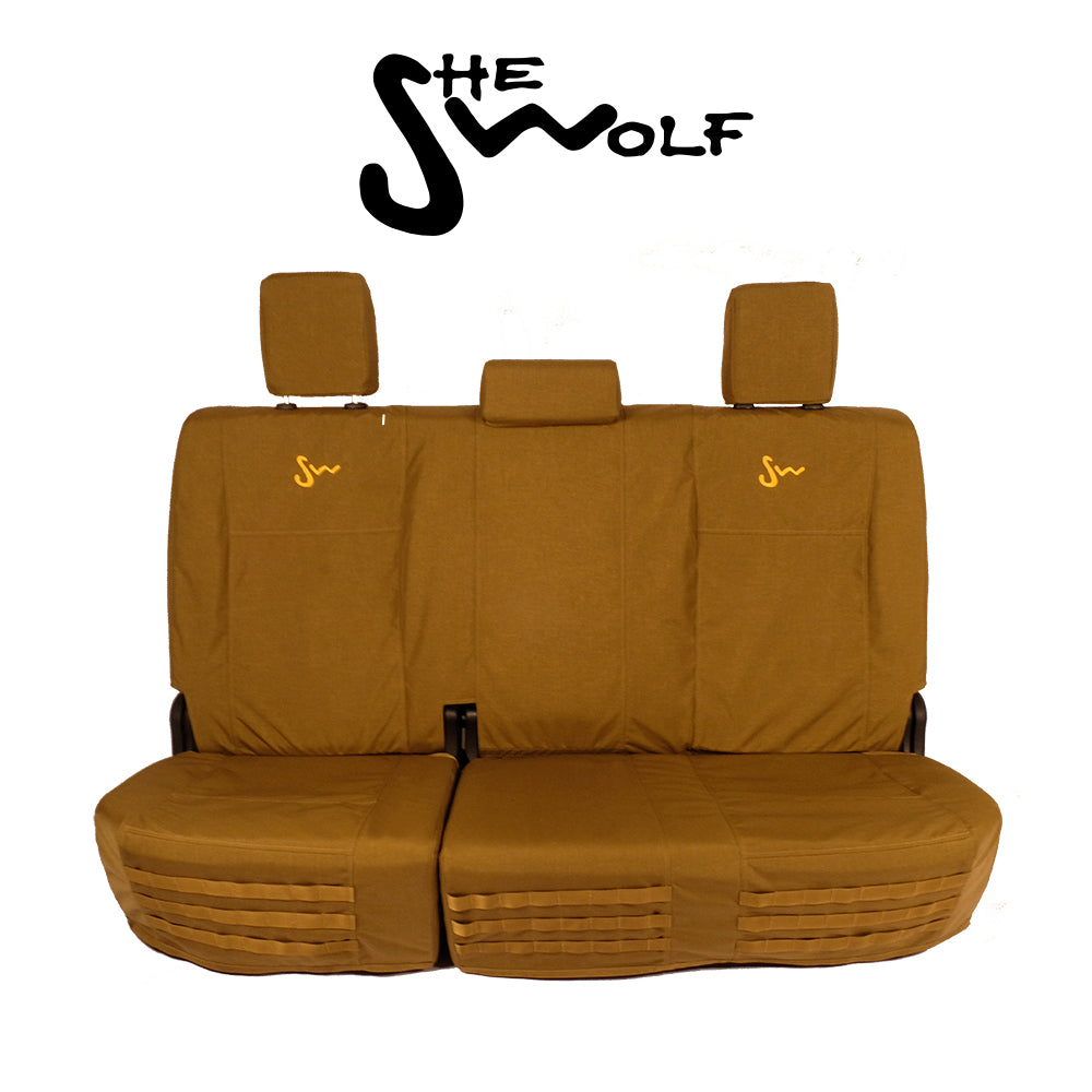 Seat covers – Organizer set for the rear bench seat of a Toyota Hilux 8