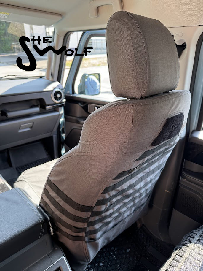 Front seat covers for INEOS GRENADIER