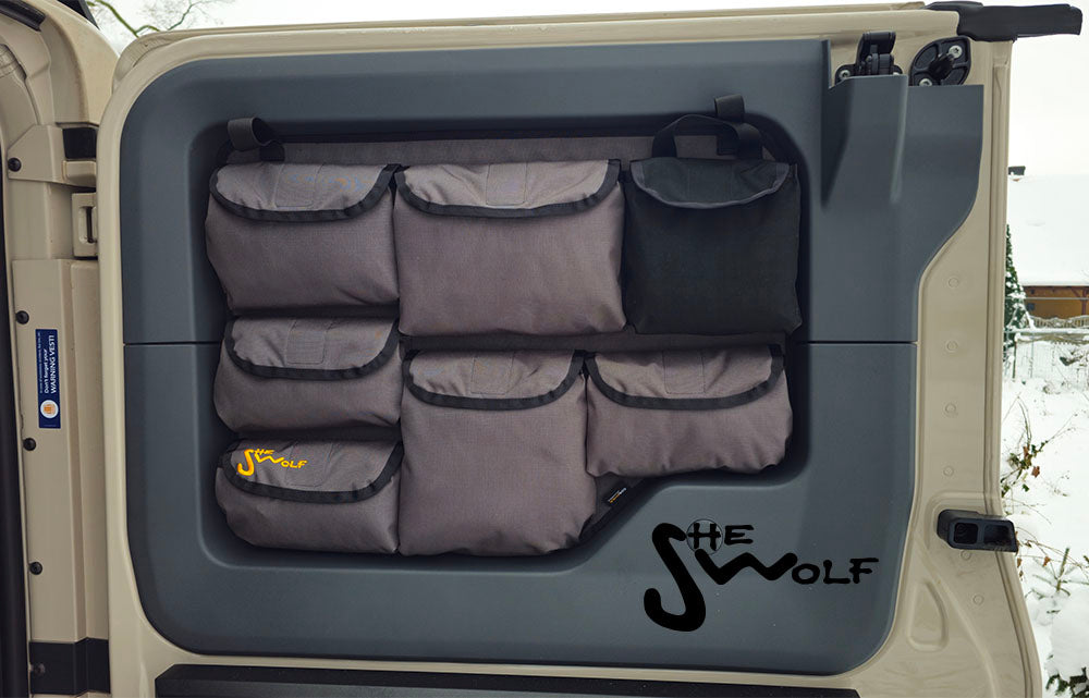 Window pockets INEOS GRENADIER rear window organizer