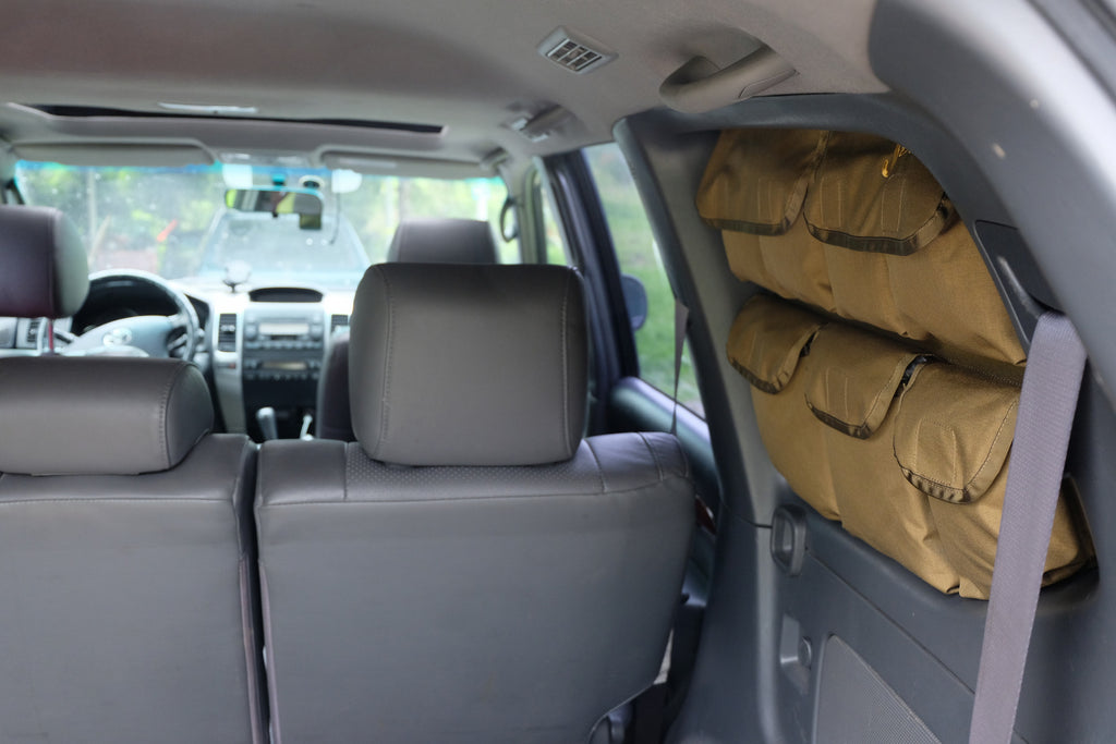 SHE-WOLF Side Window Organizer for Toyota Land Cruiser J80