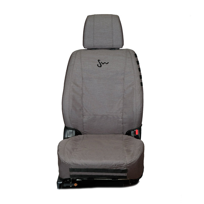 Front Seat Covers with MOLLE Organizer for Mitsubishi Pajero 4 V80