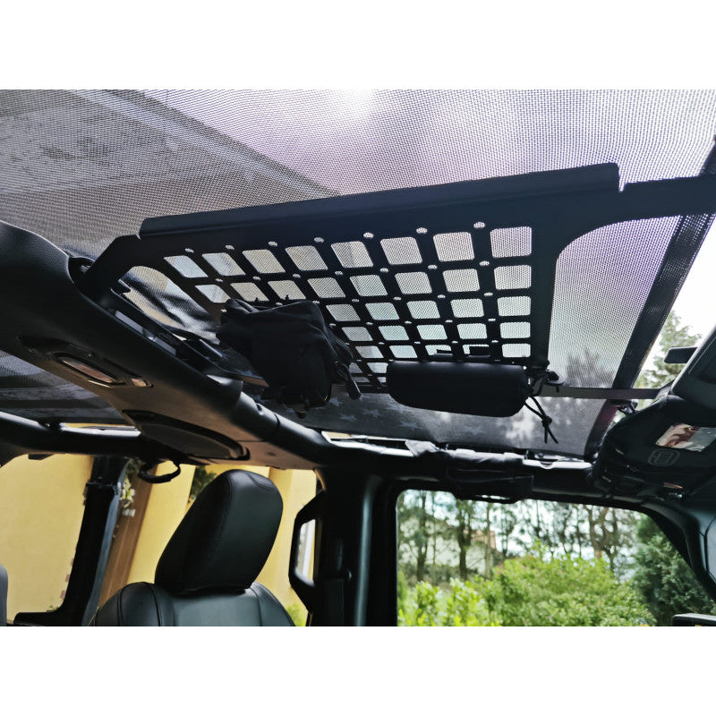 Jeep Wrangler JL JLU Overhead Molle Panel Roof Console