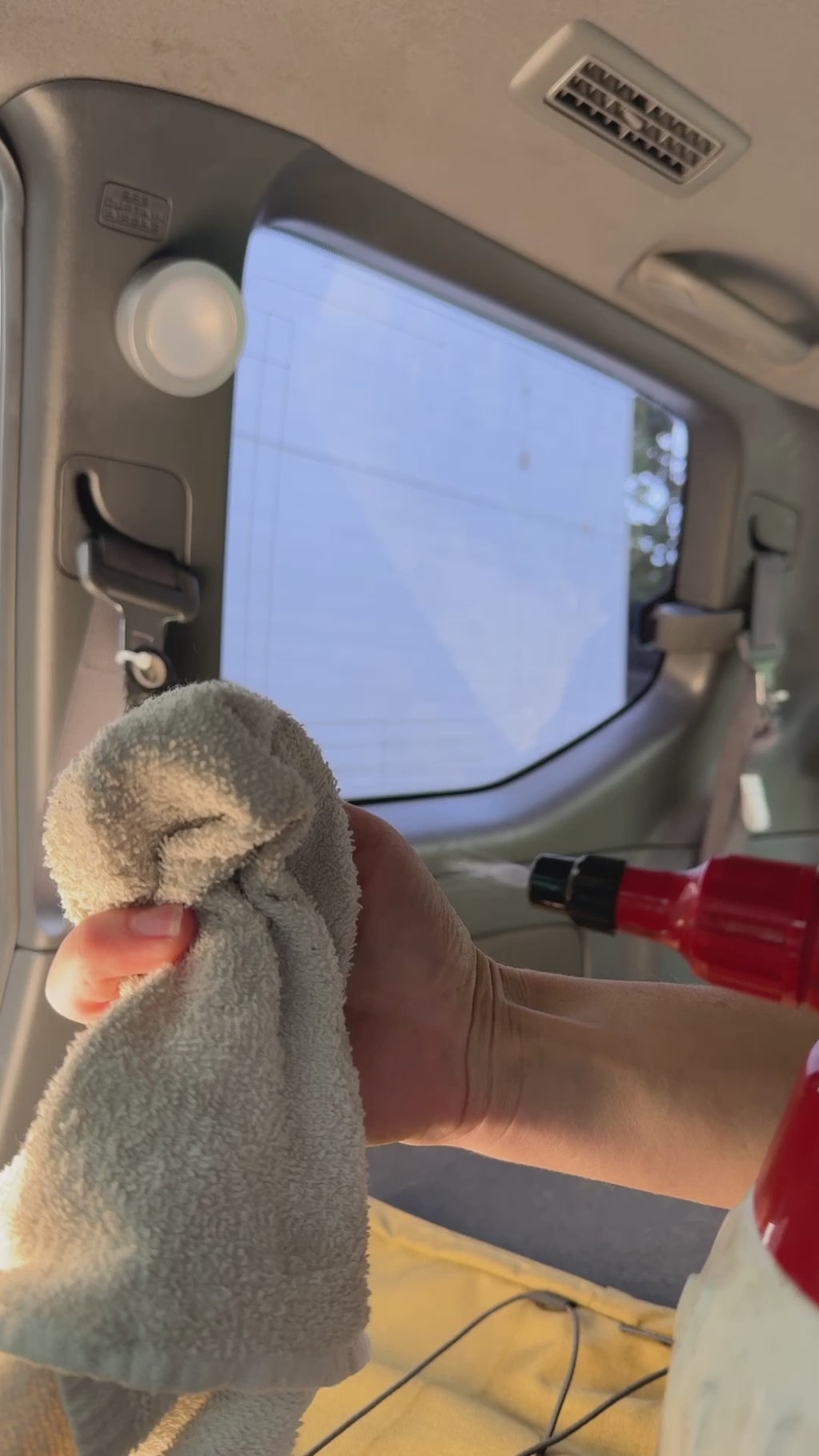 Window pockets INEOS GRENADIER rear window organizer