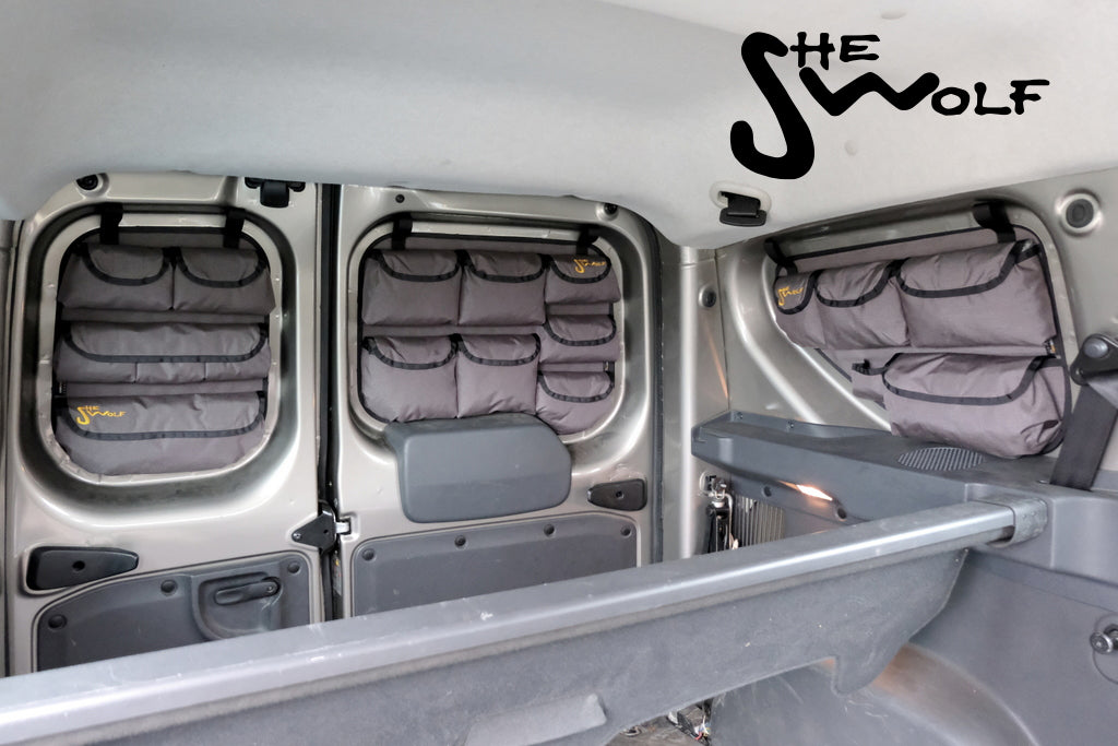 SHE-WOLF Tailgate Window Organizer Dacia Dokker 2012-2021
