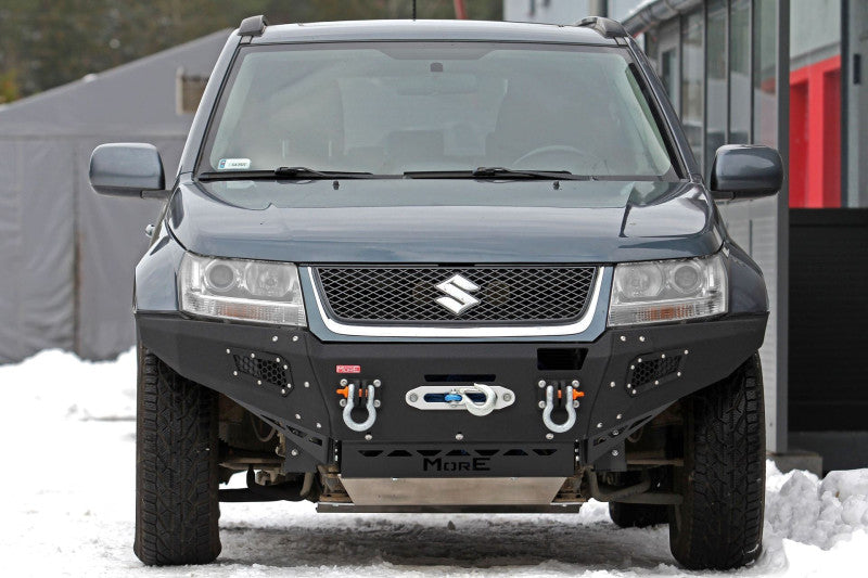 Stahl Unterfahrschutz Motor Suzuki Grand Vitara 2 JT mit MO-Z024 Stoßstange
