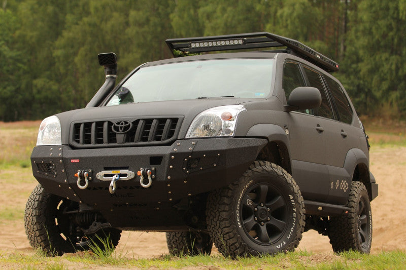 Steel Underride Protection Toyota Land Cruiser J120 with Z001