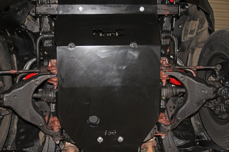 Stahl Unterfahrschutz Motor & Lenkung Toyota Land Cruiser 150 mit MO-Z007 Stoßstange