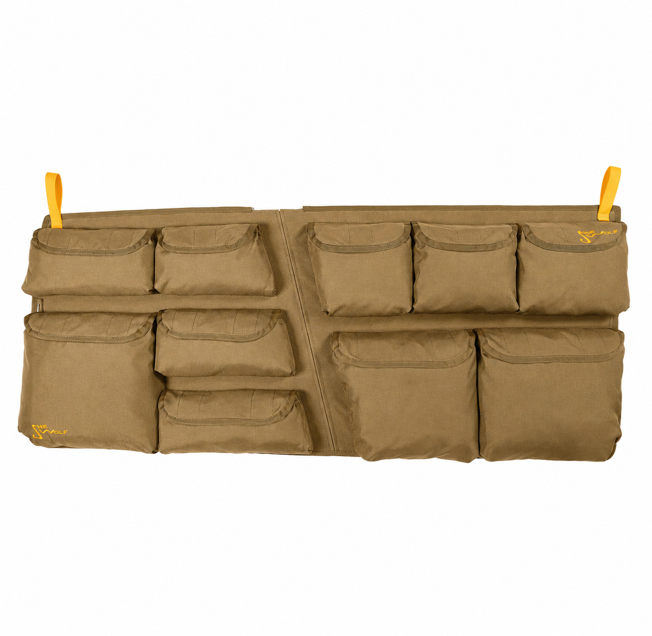 VW T6 langer Seitenfenster-Organizer – Innenraumansicht