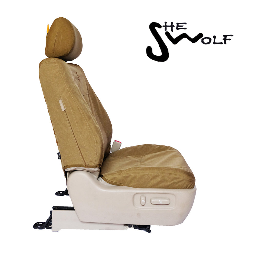 Seat covers - Organizer set for front seat Toyota Land Cruiser 120