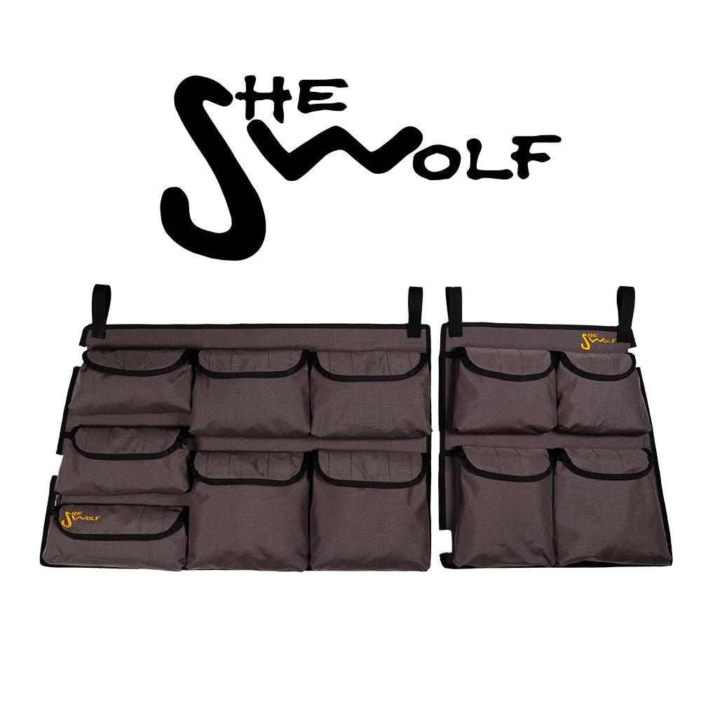 SHE-WOLF Rear Window Organizer for Toyota Land Cruiser J76