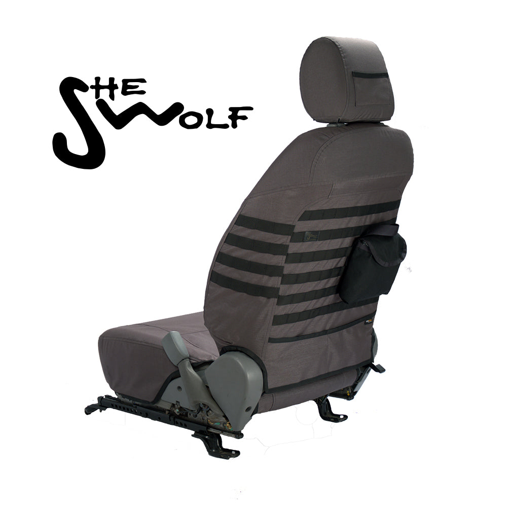 Seat covers - Organizer set for the front seats of the Toyota Hilux VII