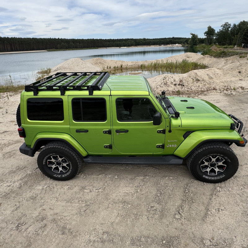 Jeep Wrangler JLU Low Profile Dachträger kurze Version