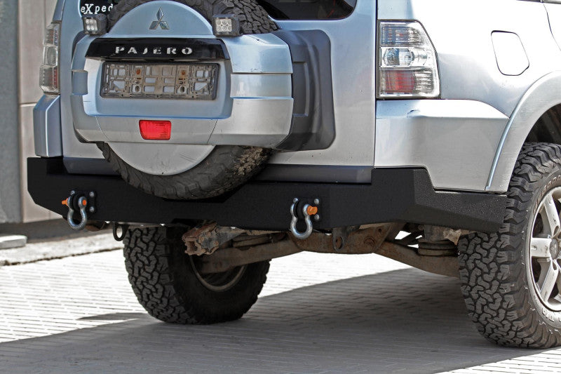 Steel Rear Bumper Mitsubishi Pajero 4 V80 long